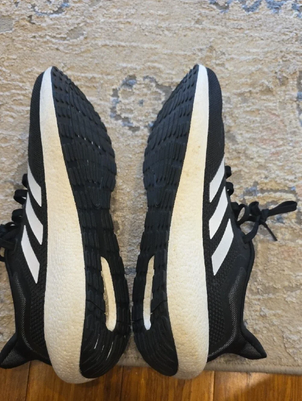 adidas Black & White Athletic Sneakers